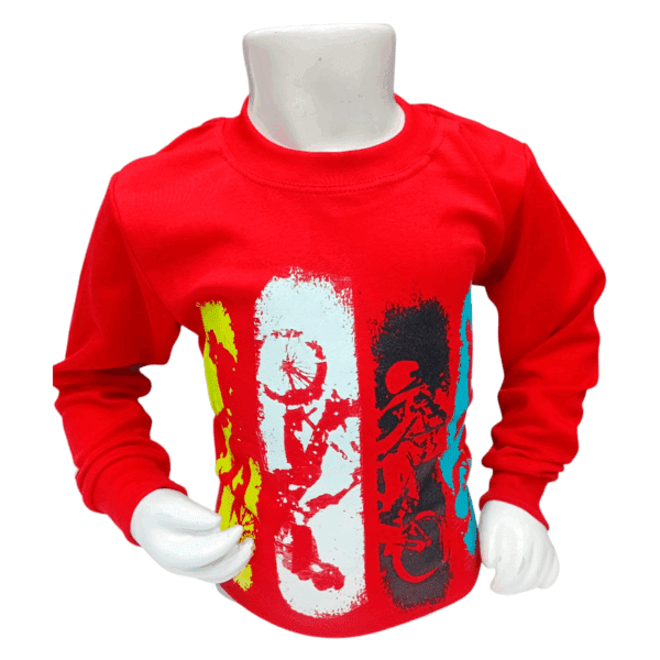 Polo Manga Larga Cuello Redondo Bike Vibes